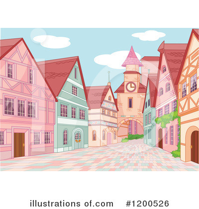 Town Clipart #1200526 by Pushkin