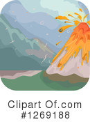 Volcanic Clipart #1269188 by BNP Design Studio