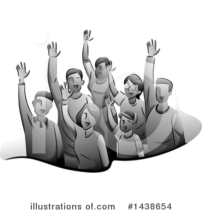 Royalty-Free (RF) Volunteer Clipart Illustration by BNP Design Studio - Stock Sample #1438654