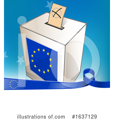 Royalty-Free (RF) Vote Clipart Illustration by Domenico Condello - Stock Sample #1637129