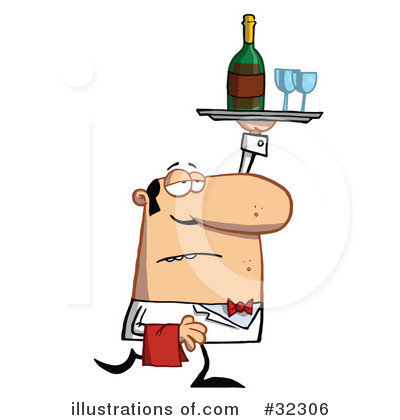 Servers Clipart #32306 by Hit Toon