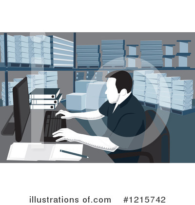 Worker Clipart #1215742 by David Rey