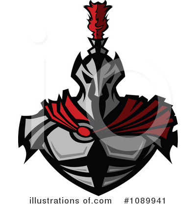 Royalty-Free (RF) Warrior Clipart Illustration by Chromaco - Stock Sample #1089941