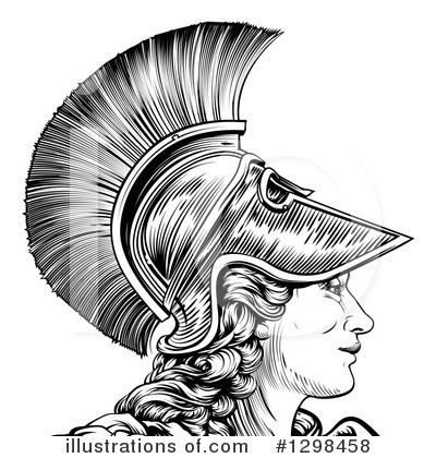 Royalty-Free (RF) Warrior Clipart Illustration by AtStockIllustration - Stock Sample #1298458