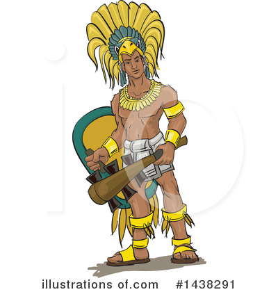 Aztec Clipart #1438291 by David Rey