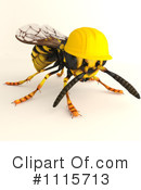 Wasp Clipart #1115713 by Leo Blanchette
