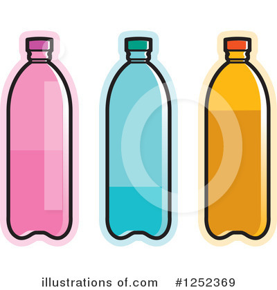Royalty-Free (RF) Water Bottle Clipart Illustration by Lal Perera - Stock Sample #1252369