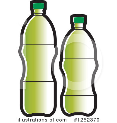 Royalty-Free (RF) Water Bottle Clipart Illustration by Lal Perera - Stock Sample #1252370