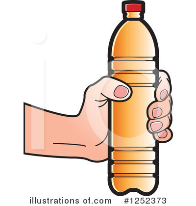 Royalty-Free (RF) Water Bottle Clipart Illustration by Lal Perera - Stock Sample #1252373