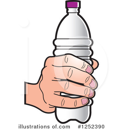 Water Bottle Clipart #1252390 by Lal Perera