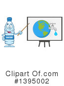 Water Bottle Clipart #1395002 by Hit Toon