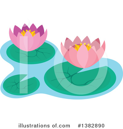 Lily Pad Clipart #1382890 by visekart