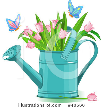 Flower Clipart #40566 by Pushkin