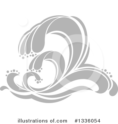 Waves Clipart #1336054 by Vector Tradition SM