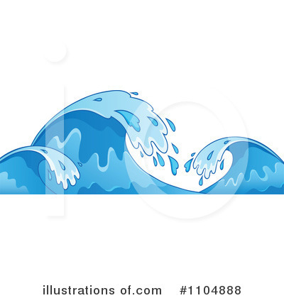 Wave Clipart #1104888 by visekart