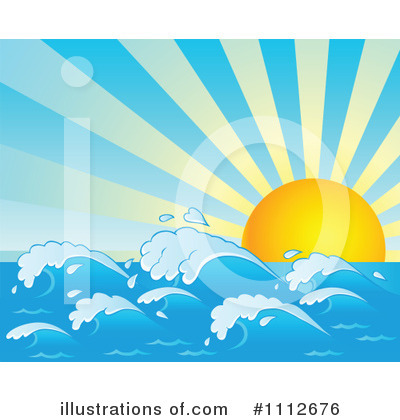 Royalty-Free (RF) Waves Clipart Illustration by visekart - Stock Sample #1112676