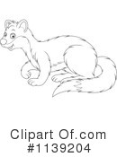 Weasel Clipart #1139204 by Alex Bannykh