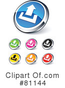 Web Site Buttons Clipart #81144 by beboy