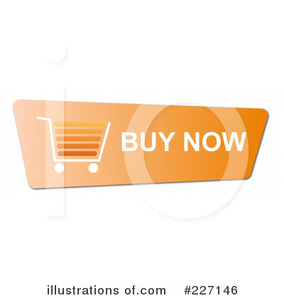 Shopping Cart Button Clipart #227146 by oboy
