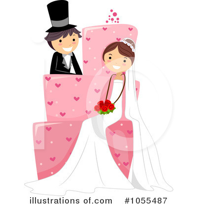Wedding Cake Clipart #1055487 by BNP Design Studio