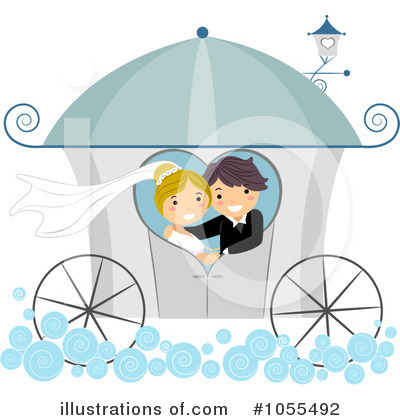 Royalty-Free (RF) Wedding Clipart Illustration by BNP Design Studio - Stock Sample #1055492