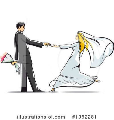 Bride Clipart #1062281 by Vector Tradition SM