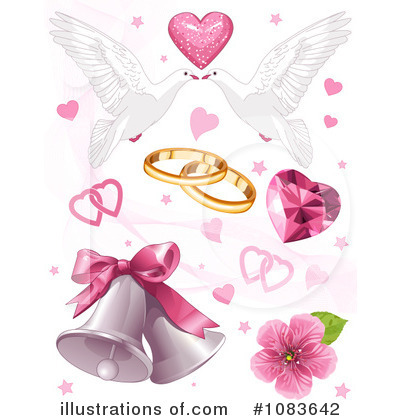 Royalty-Free (RF) Wedding Clipart Illustration by Pushkin - Stock Sample #1083642