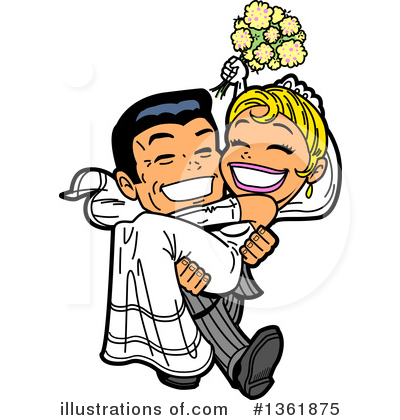 Wedding Clipart #1361875 by Clip Art Mascots