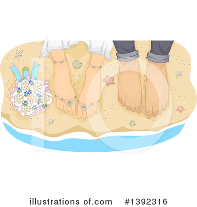 At The Beach Clipart #1392316 by BNP Design Studio