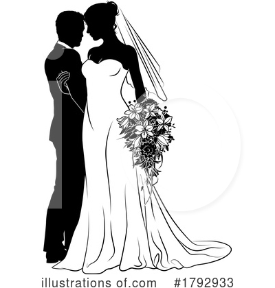 Royalty-Free (RF) Wedding Clipart Illustration by AtStockIllustration - Stock Sample #1792933
