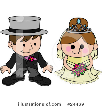 Royalty-Free (RF) Wedding Clipart Illustration by AtStockIllustration - Stock Sample #24469
