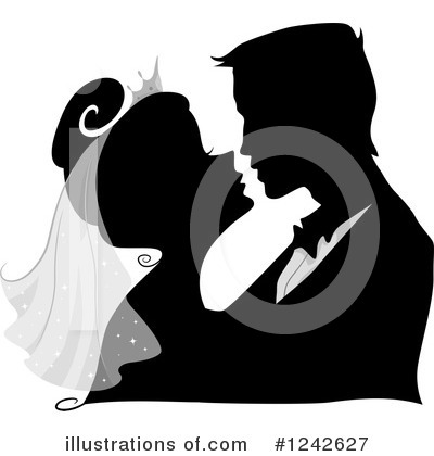 Bride And Groom Clipart #1242627 by BNP Design Studio