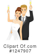 Wedding Couple Clipart #1247907 by BNP Design Studio