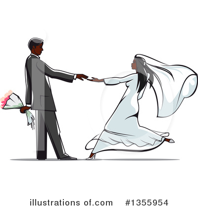 Bride Clipart #1355954 by Vector Tradition SM
