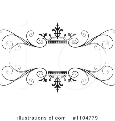 Royalty-Free (RF) Wedding Frame Clipart Illustration by Lal Perera - Stock Sample #1104779