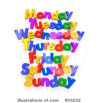 clipart weekday illustration royalty frank boston rf clipground