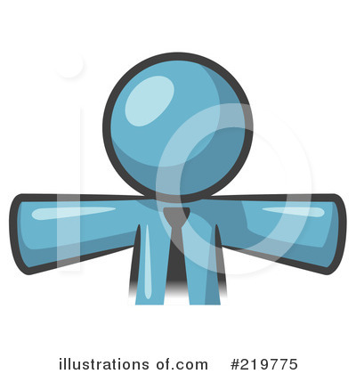 Royalty-Free (RF) Welcoming Clipart Illustration by Leo Blanchette - Stock Sample #219775