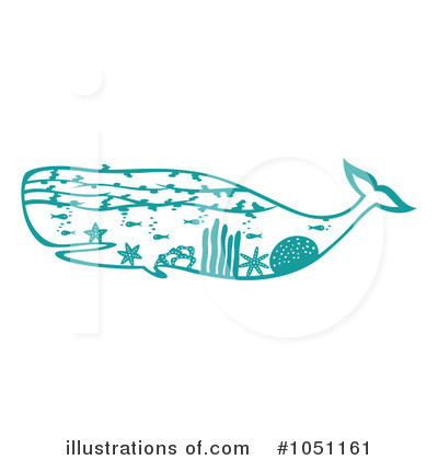 Whale Clipart #1051161 by Cherie Reve