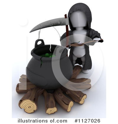 Grim Reaper Clipart #1127026 by KJ Pargeter