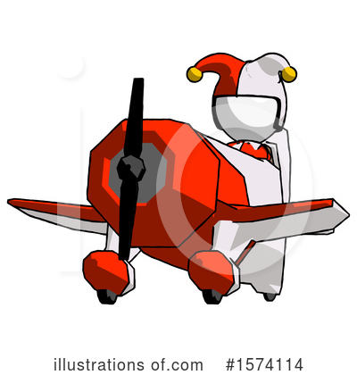 Plane Clipart #1574114 by Leo Blanchette