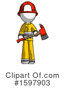 White Design Mascot Clipart #1597903 by Leo Blanchette