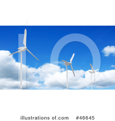 Wind Turbine Clipart #46645 by KJ Pargeter