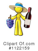Wine Clipart #1122159 by Leo Blanchette