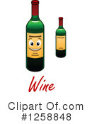 Wine Clipart #1258848 by Vector Tradition SM
