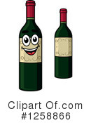 Wine Clipart #1258866 by Vector Tradition SM