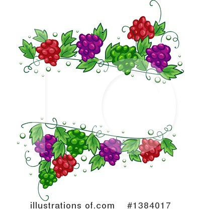 Grape Vine Clipart #1384017 by BNP Design Studio