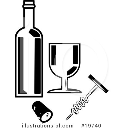 Beverage Clipart #19740 by AtStockIllustration