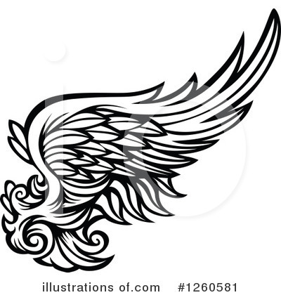 Wings Clipart #1260581 by Chromaco