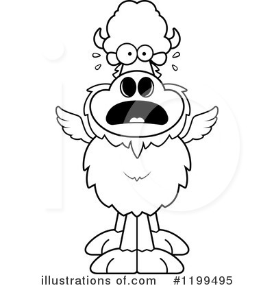 Royalty-Free (RF) Winged Buffalo Clipart Illustration by Cory Thoman - Stock Sample #1199495