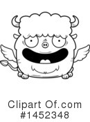 Winged Buffalo Clipart #1452348 by Cory Thoman